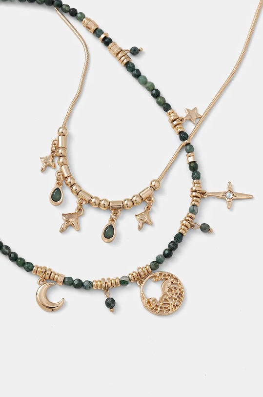 Náhrdelník s přírodními kameny zlatá barva RW24.AKD706 zlatá RW24