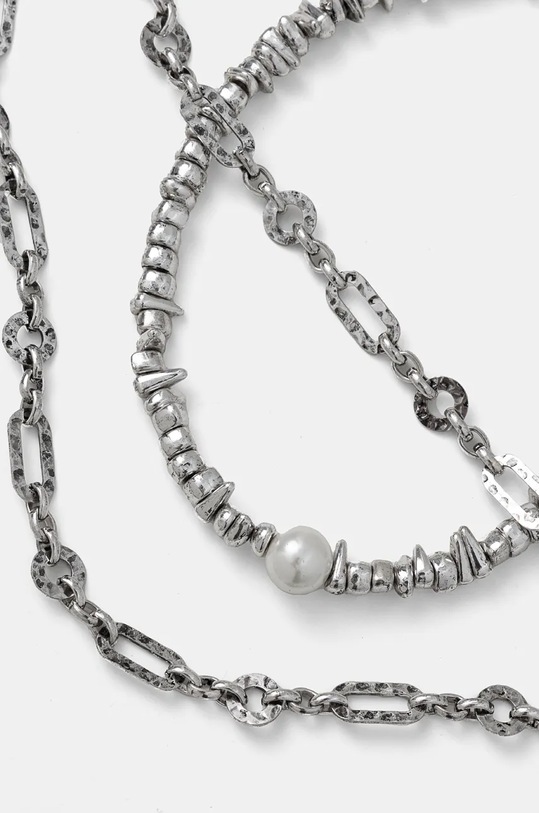 Naszyjniki damskie z ozdobnymi elementami (2-pack) kolor srebrny RW24.AKD710 srebrny RW24