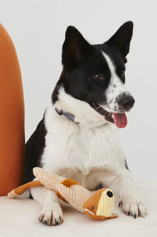 Hračka pro mazlíčka s umělou kožešinou béžová barva béžová RW24.ANU905