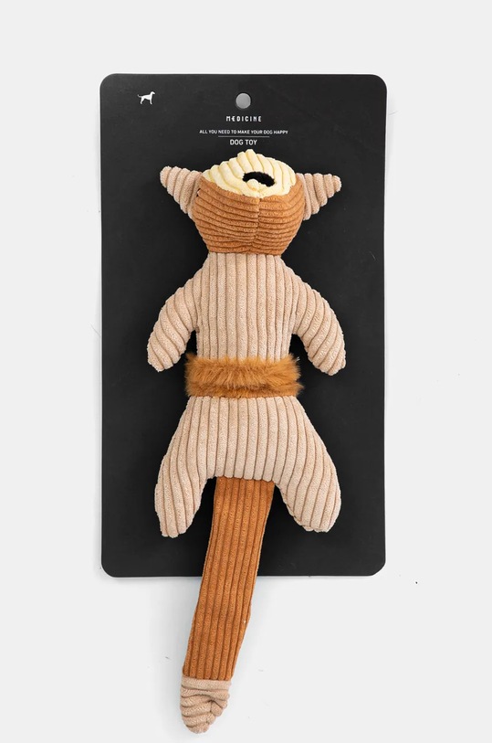 Doplňky Hračka pro mazlíčka s umělou kožešinou béžová barva RW24.ANU905 béžová