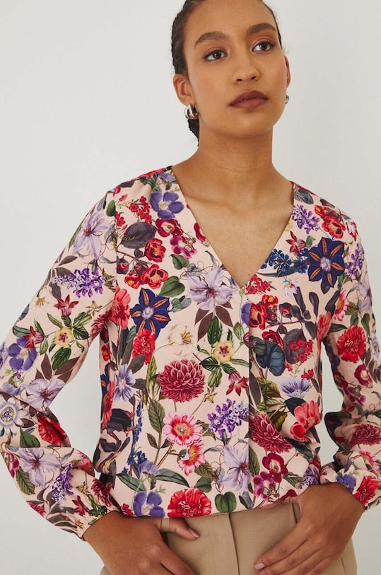 Medicine camicetta regolare beige RW24.BDD030