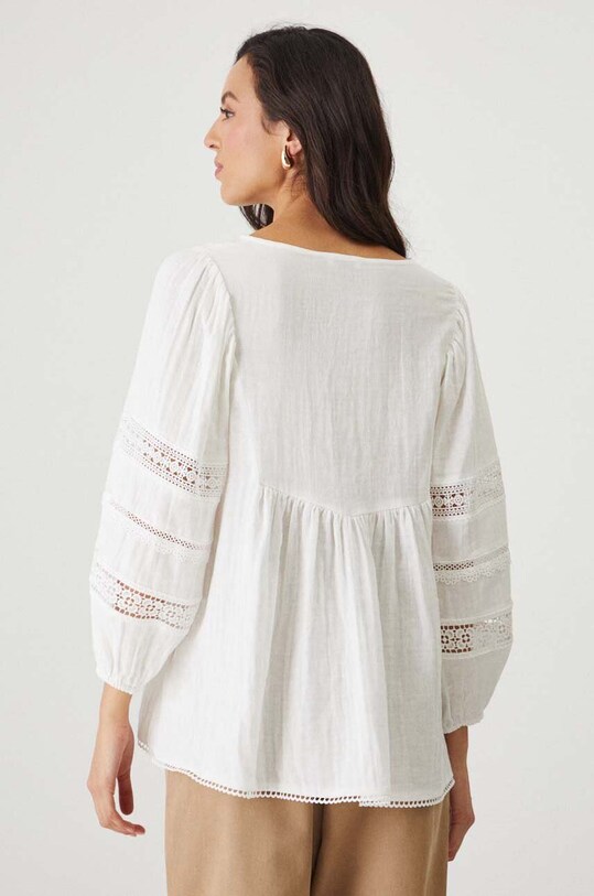 Îmbrăcăminte Medicine bluza din bumbac RW24.BDD200 alb