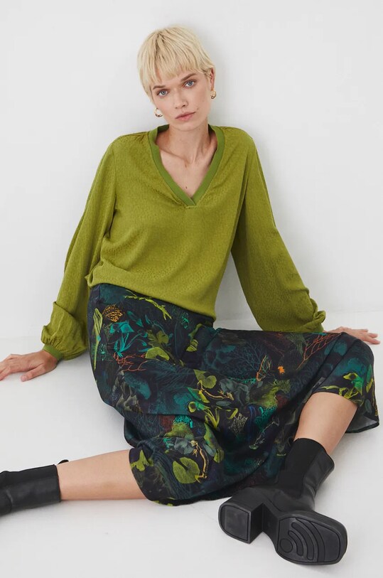 Medicine bluza uni verde RW24.BDD701
