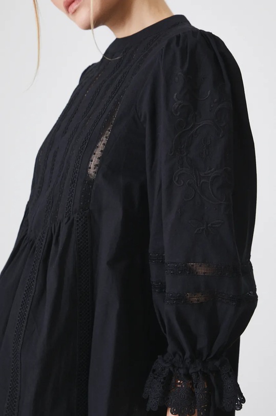 Medicine bluzka bawełniana RW24.BDD903 czarny