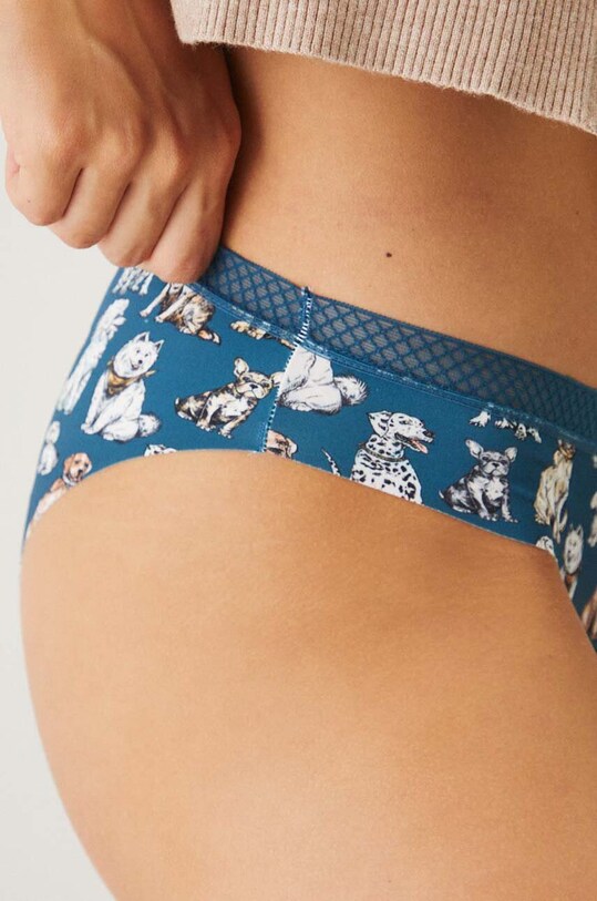 Figi damskie briefs w psy (2-pack) kolor multicolor RW24.BID306 multicolor