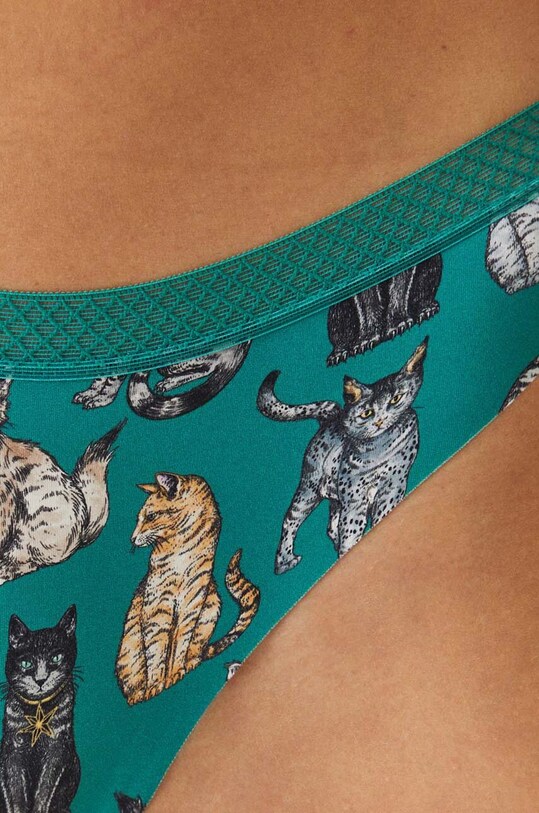 Figi damskie briefs w koty (2-pack) kolor multicolor RW24.BID308