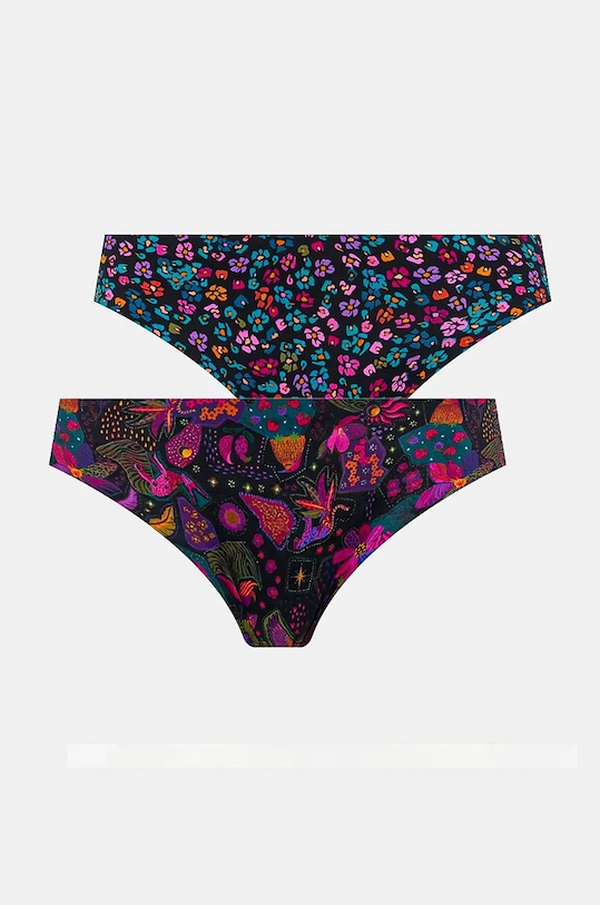 Kalhotky dámské hipsters, se vzorem 2-pack vícebarevná RW24.BID700