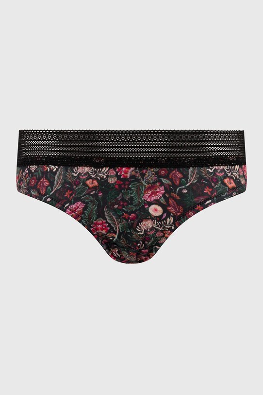 Figi bawełniane damskie briefs wzorzyste (3-pack) kolor multicolor multicolor RW24.BID711