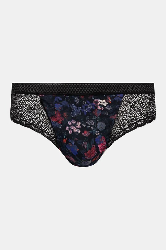 Odzież Figi damskie briefs z koronkowymi wstawkami (2-pack) kolor multicolor RW24.BID907 multicolor