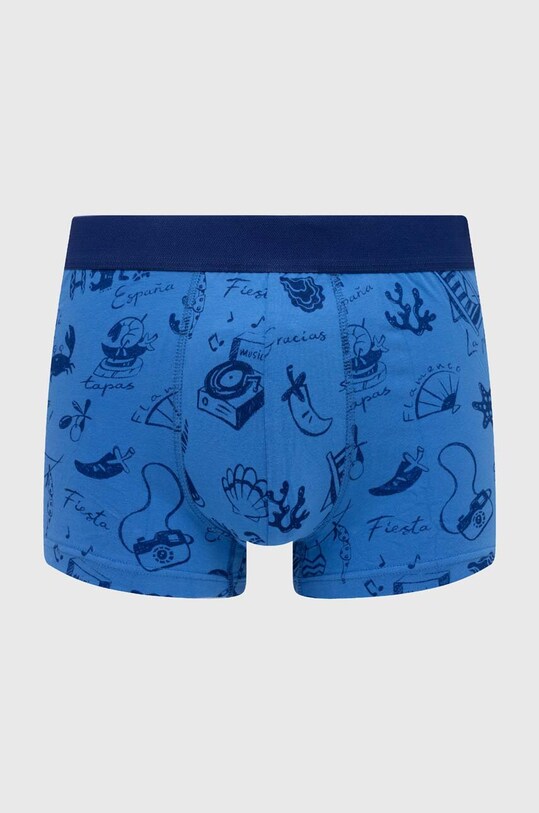 Bokserki bawełniane męskie z domieszką elastanu z kolekcji Magia Miejsc (2-pack) kolor multicolor RW24.BIM150 multicolor RW24