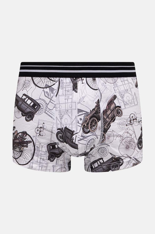 Odzież Bokserki bawełniane z domieszką elastanu z kolekcji Science (2-pack) kolor multicolor RW24.BIM350 multicolor