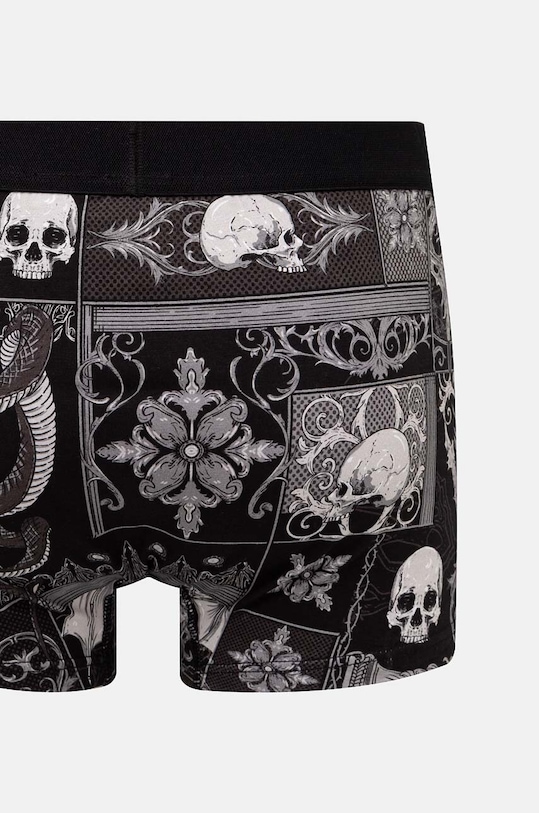 Bavlněné boxerky pánské s příměsí elastanu se vzorem (2-pack) více barev vícebarevná RW24.BIM507