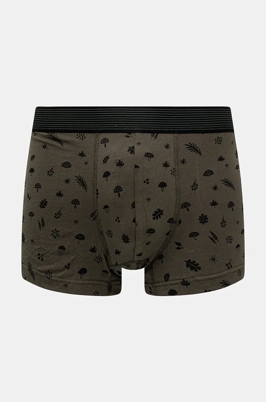 Oblečení Bavlněné boxerky pánské s příměsí elastanu, se vzorem hřibů (2-pack) více barev RW24.BIM702 vícebarevná