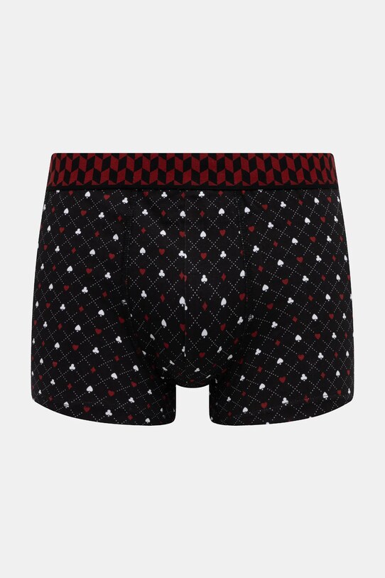 Bokserki bawełniane męskie z domieszką elastanu wzorzyste (2-pack) kolor multicolor RW24.BIMB01 multicolor RW24