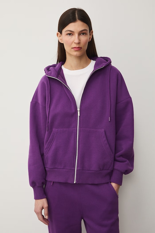 Medicine bluza wzorzyste fioletowy RW24-BLD020