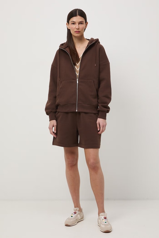 Medicine bluza z kapturem brązowy RW24-BLD020