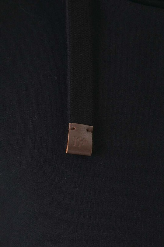Bluza męska z kapturem gładka kolor czarny RW24.BLM060 czarny