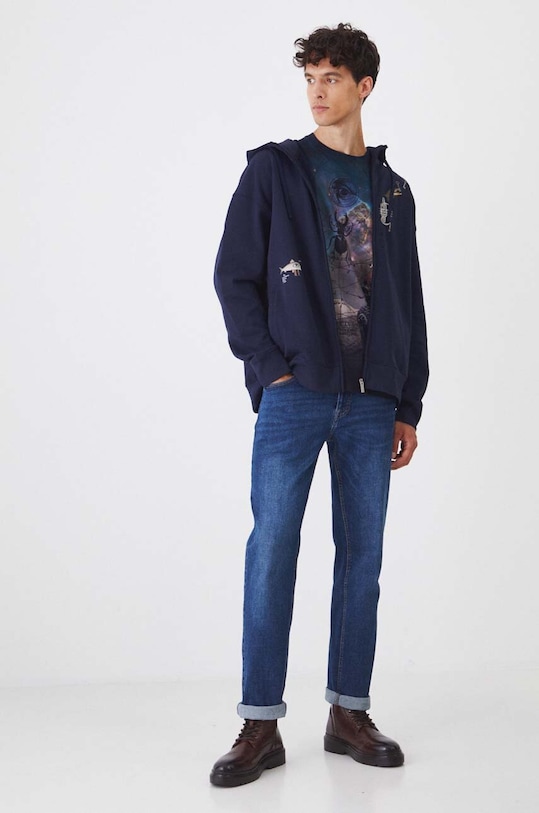 Mikina Medicine RW24.BLM402 tmavomodrá RW24