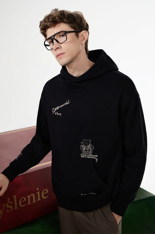 Bluza męska – Medicine z okazji roku Miłosza, kolor czarny pozostałe czarny RW24.BLM650