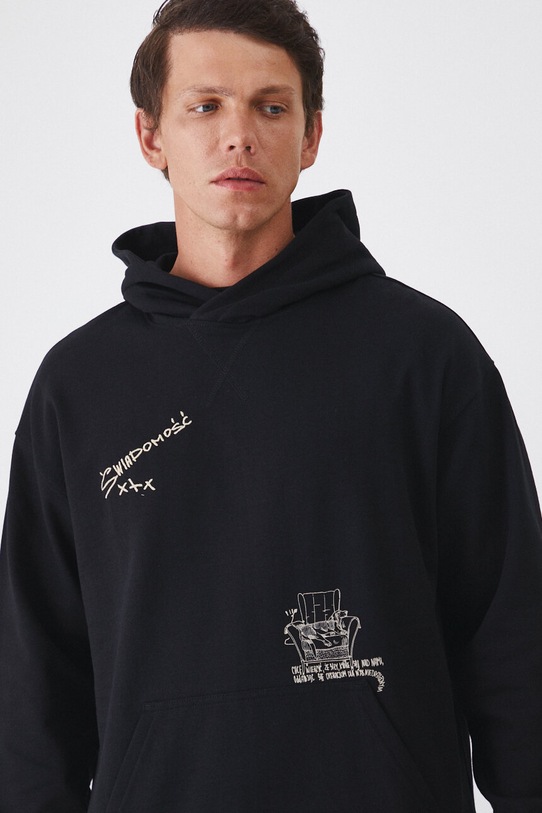 Bluza męska – Medicine z okazji roku Miłosza, kolor czarny RW24.BLM650 czarny