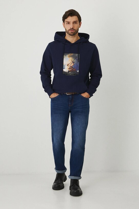 Medicine bluza RW24.BLMB01 bleumarin RW24
