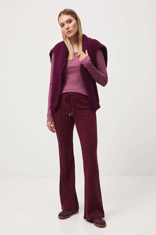 Medicine longsleeve z elastanem fioletowy RW24.BUD061