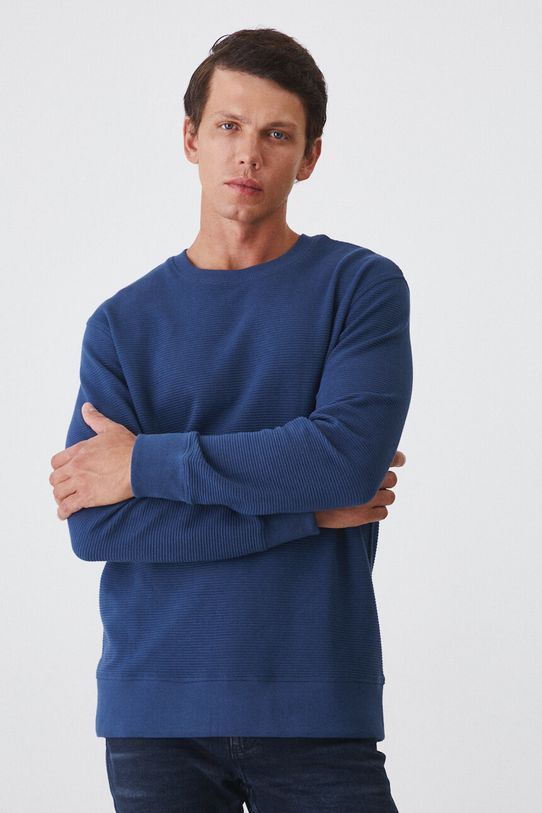 Medicine longsleeve regular niebieski RW24.BUM061