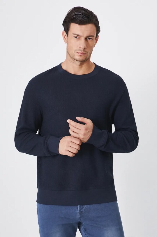 Medicine longsleeve regular granatowy RW24.BUM091
