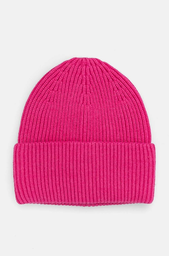Čepice dámská Žebrovaná čepice růžová barva další růžová RW24.CAD051