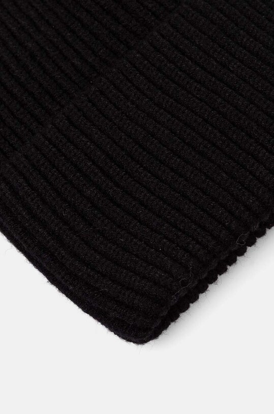 Czapka damska beanie prążkowana kolor czarny RW24.CAD051 czarny RW24