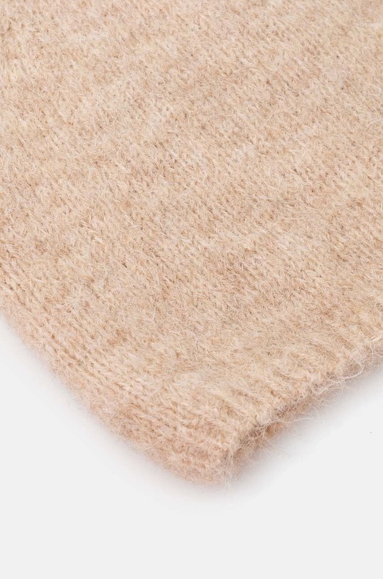 Čiapka s prímesou vlny dámska béžová farba RW24.CAD506 béžová RW24