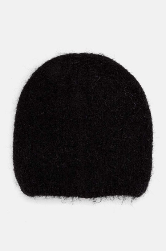 Medicine căciulă din amestec de lână de oaie și alpaca uni negru RW24.CAD506