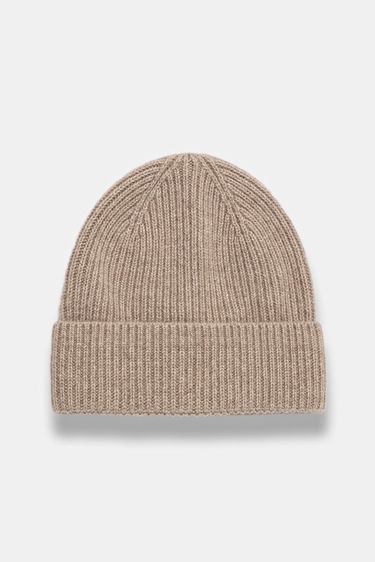 Kašmírová čepice dámská beanie béžová barva RW24.CAD800 béžová RW24