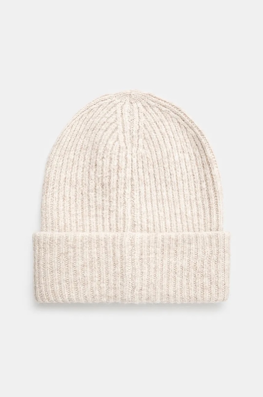 Czapka damska beanie prążkowana kolor beżowy RW24.CAD808 beżowy RW24