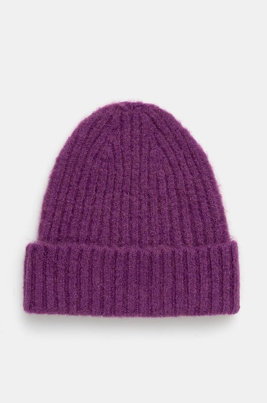 Medicine czapka z domieszką wełny z domieszką wełny fioletowy RW24.CDD700