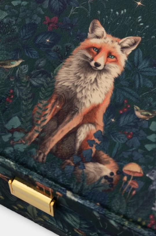 Szkatułka na biżuterię wzorzysta kolor multicolor multicolor RW24.DEU601