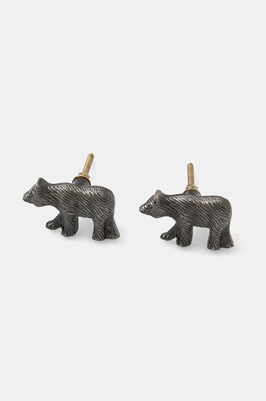 Uchwyt do mebli z motywem zwierzęcym (2-pack) kolor srebrny RW24.DEU708 srebrny RW24