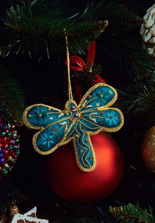 Ozdoba choinkowa handmade - ważka kolor multicolor multicolor RW24.DEUA02