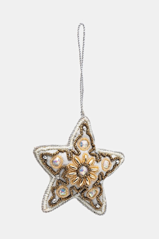 Ozdoba na vánoční stromeček handmade - hvězda více barev vícebarevná RW24.DEUA07