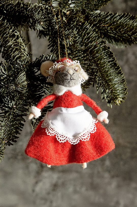 Ozdoba choinkowa filcowa handmade kolor multicolor multicolor RW24.DEUA21