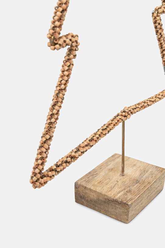 Salon Dekoracja świąteczna stojąca - choinka 38 cm kolor brązowy RW24.DEUA31 brązowy