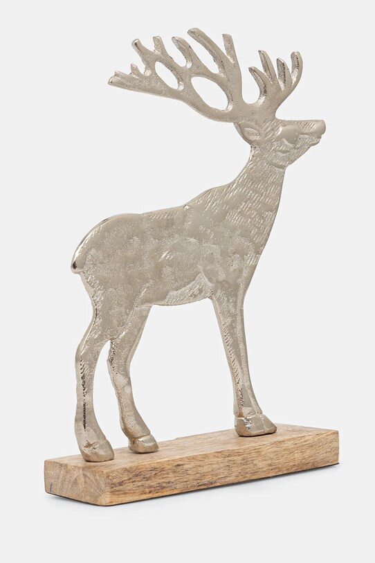 Dekoracja świąteczna - renifer 23,5 cm kolor srebrny RW24.DEUA43 srebrny RW24