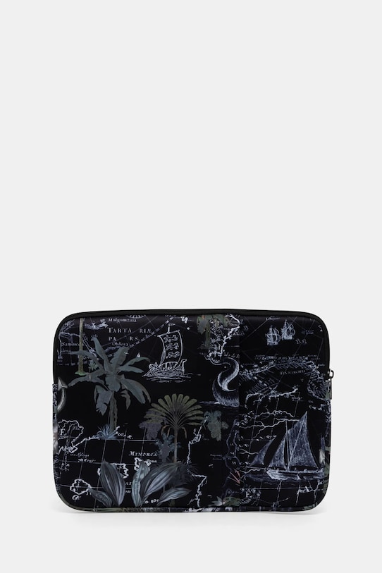 Pokrowiec na laptopa wzorzysty kolor czarny na laptopa czarny RW24.ITUB00