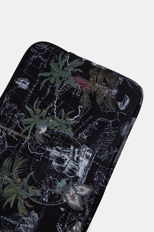 Pokrowiec na laptopa wzorzysty kolor czarny RW24.ITUB00