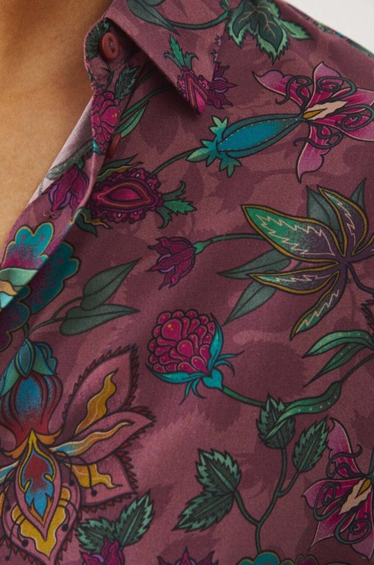 Košile dámská růžová barva RW24.KDD030 růžová