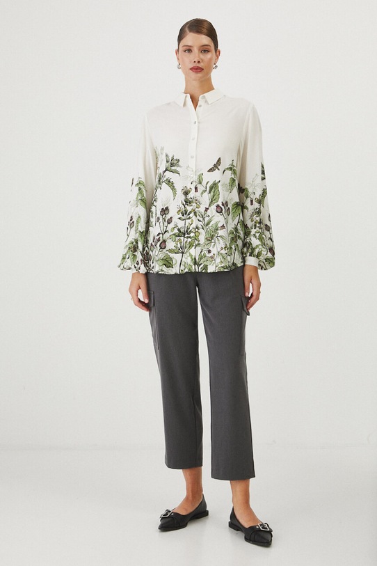 Odzież Koszula damska – Medicine z okazji roku Miłosza, kolor beżowy RW24.KDD650 beżowy