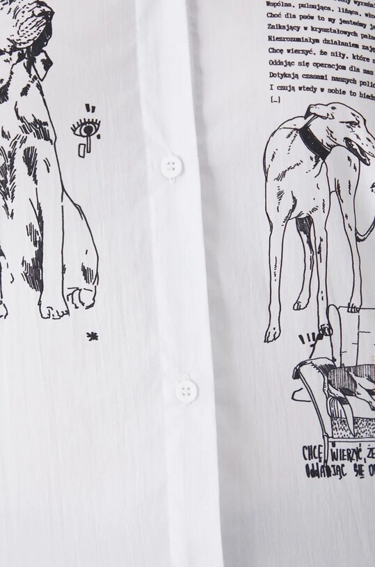 Koszula damska – Medicine z okazji roku Miłosza, kolor biały RW24.KDD651