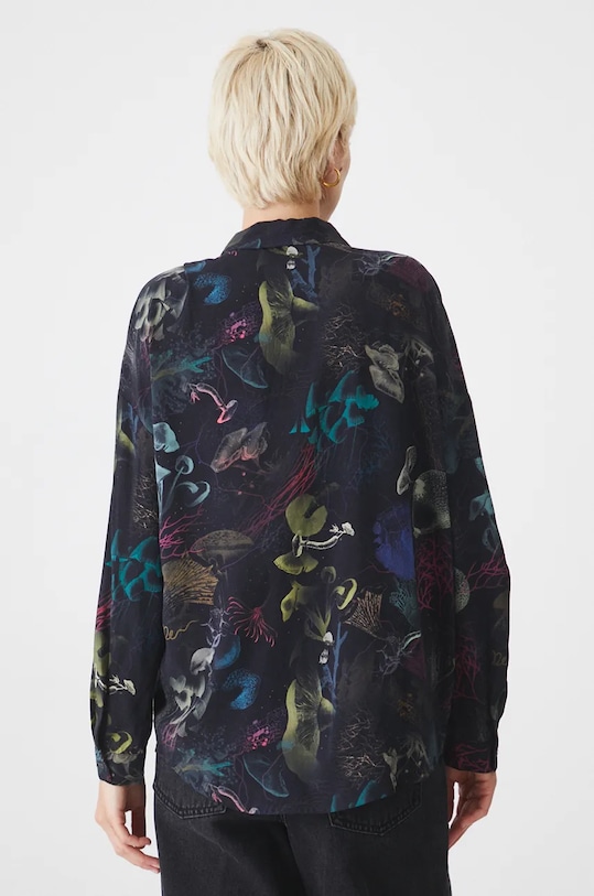 Odzież Koszula damska z kolekcji Together For Nature kolor czarny RW24.KDD700 czarny