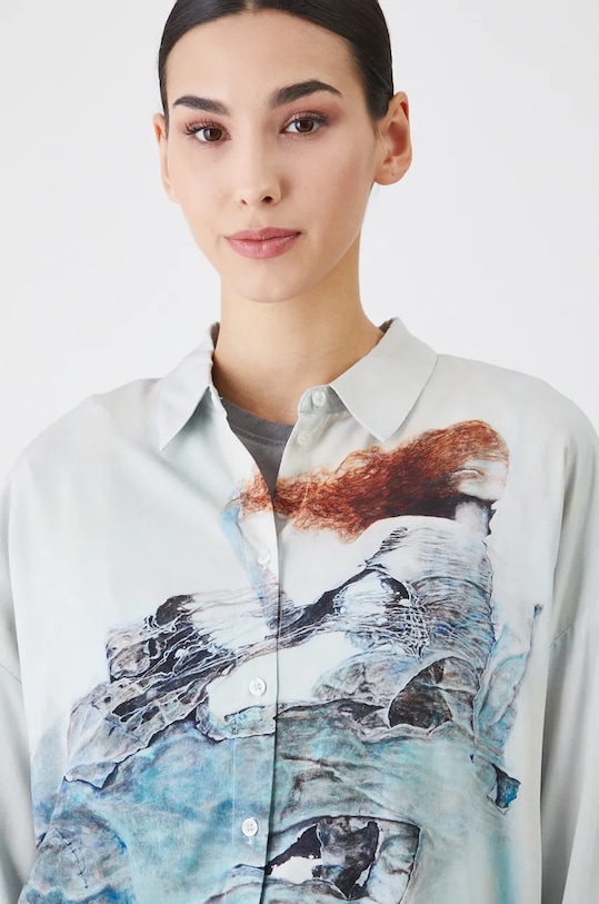 Košile dámská z kolekce Zdzisław Beksiński x Medicine RW24.KDD850 vícebarevná