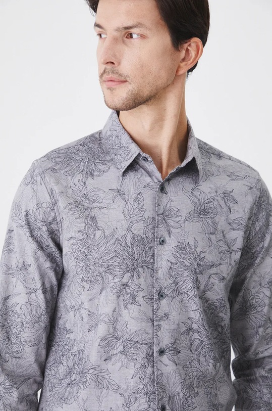 Medicine koszula szary RW24.KDM074